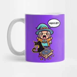 Cute Cursing Witch Mug